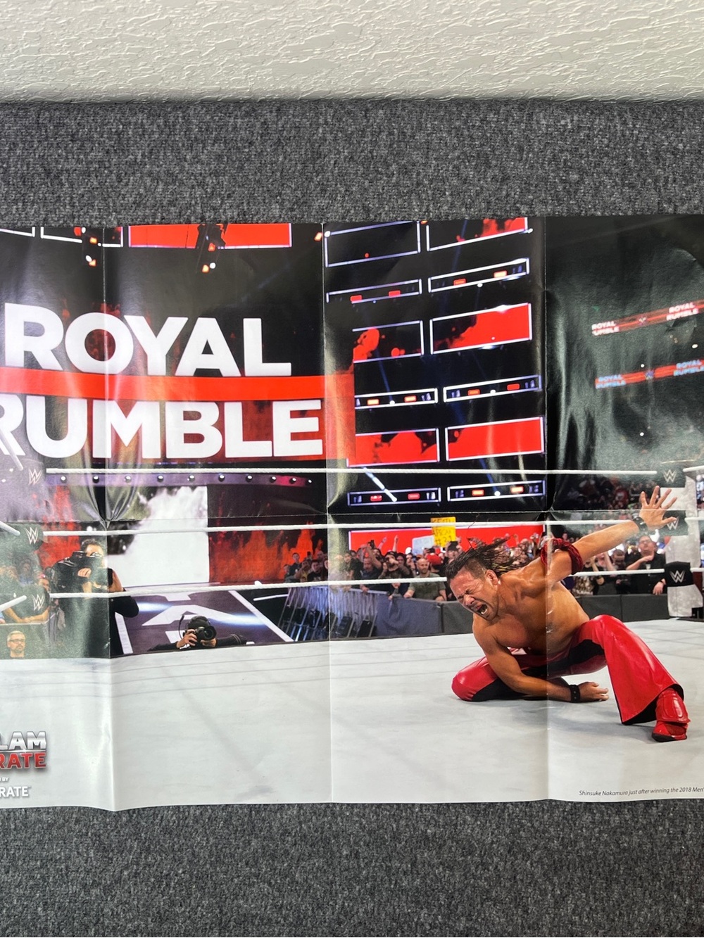 WWE - Loot Crate WWE 2018 Royal Rumble Winner Shinsuke Nakamura, Poster